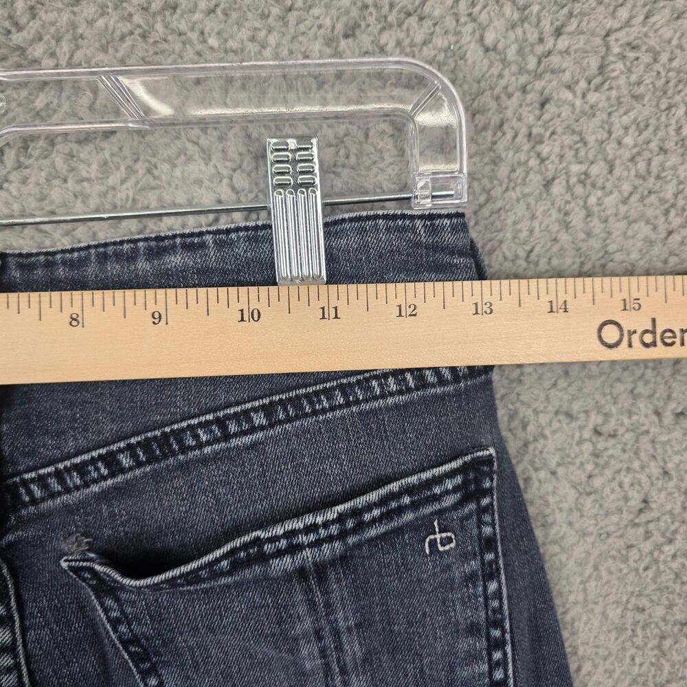 Rag & Bone Women's Cotton Medium Wash Jeans Blue Size 25 - Picture 10 of 13